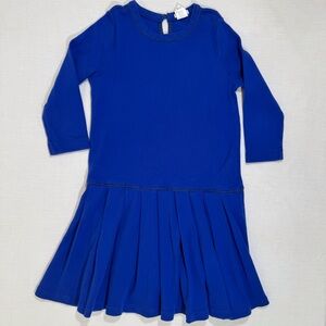 Crewcuts Royal Blue Pleated Dress
